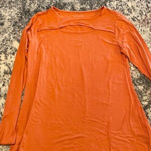 Soft Surrounding Orange Tunic